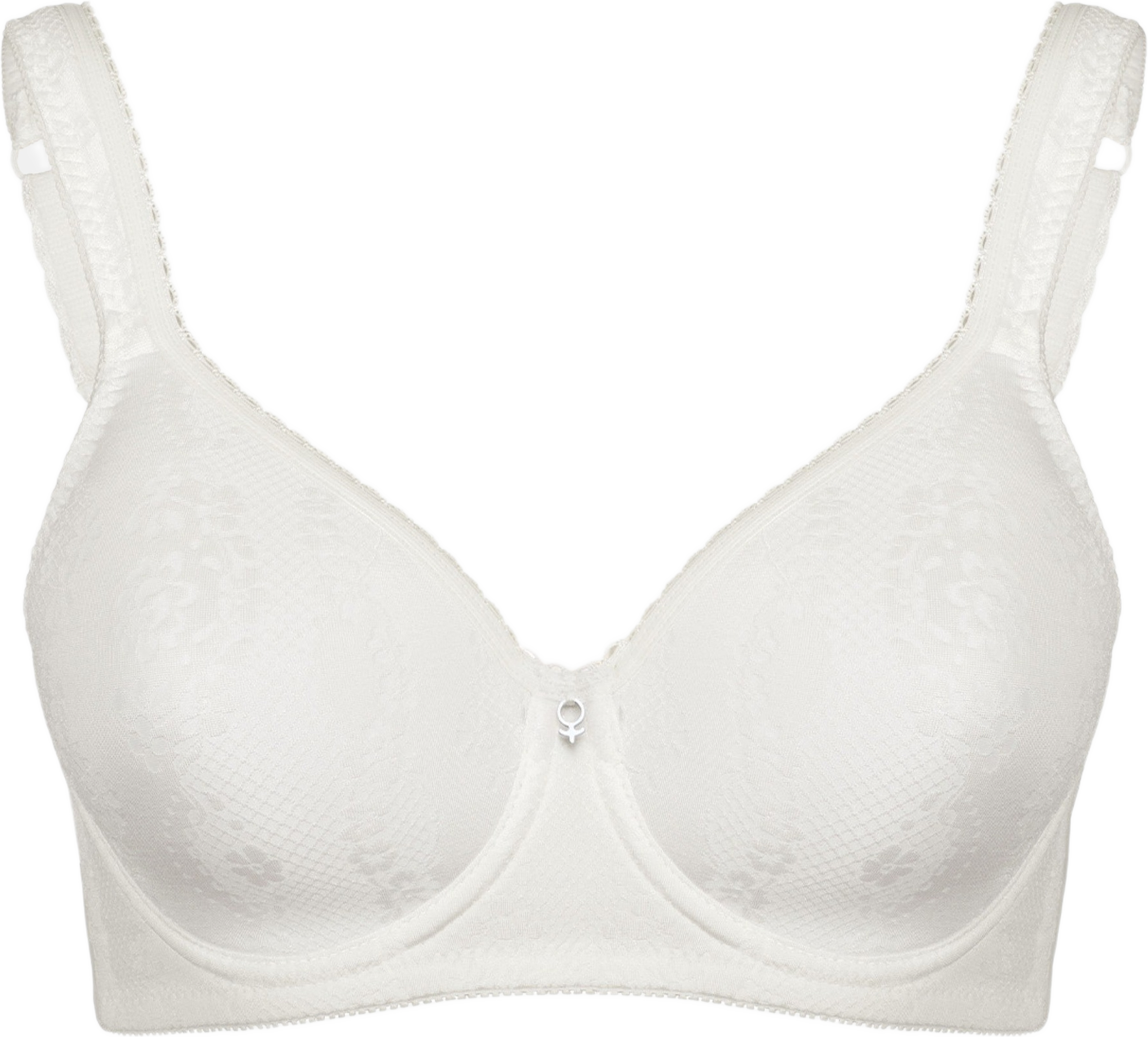 Adorable Shape Vadderad Bygel-bh, från Swegmark, i färgen vanilla.