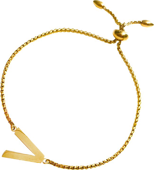New Identity Bracelet D Gold