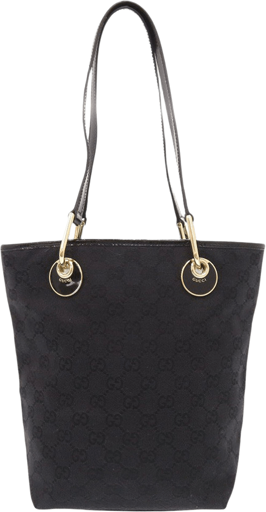 Gucci Gg Canvas Eclipse Tote, från Luxclusif, i färgen black.