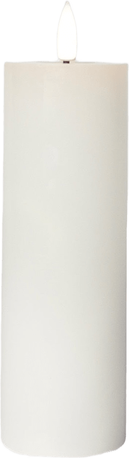 Luca Led Blockljus Ø5, från Led Nordic, i färgen white.