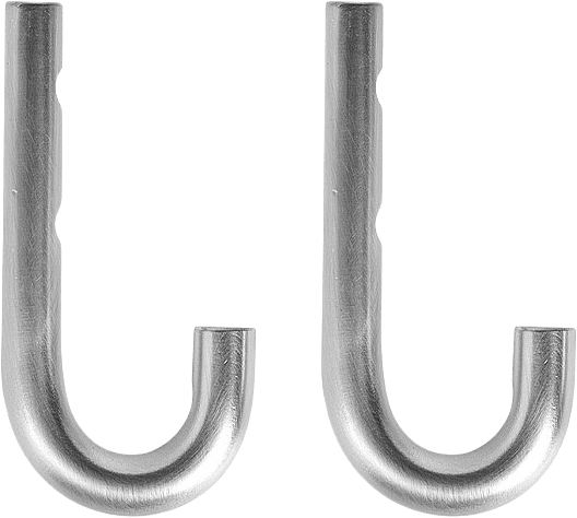 Pieni Hook - Pack Of 2, från OYOY Living, i färgen chrome silver.