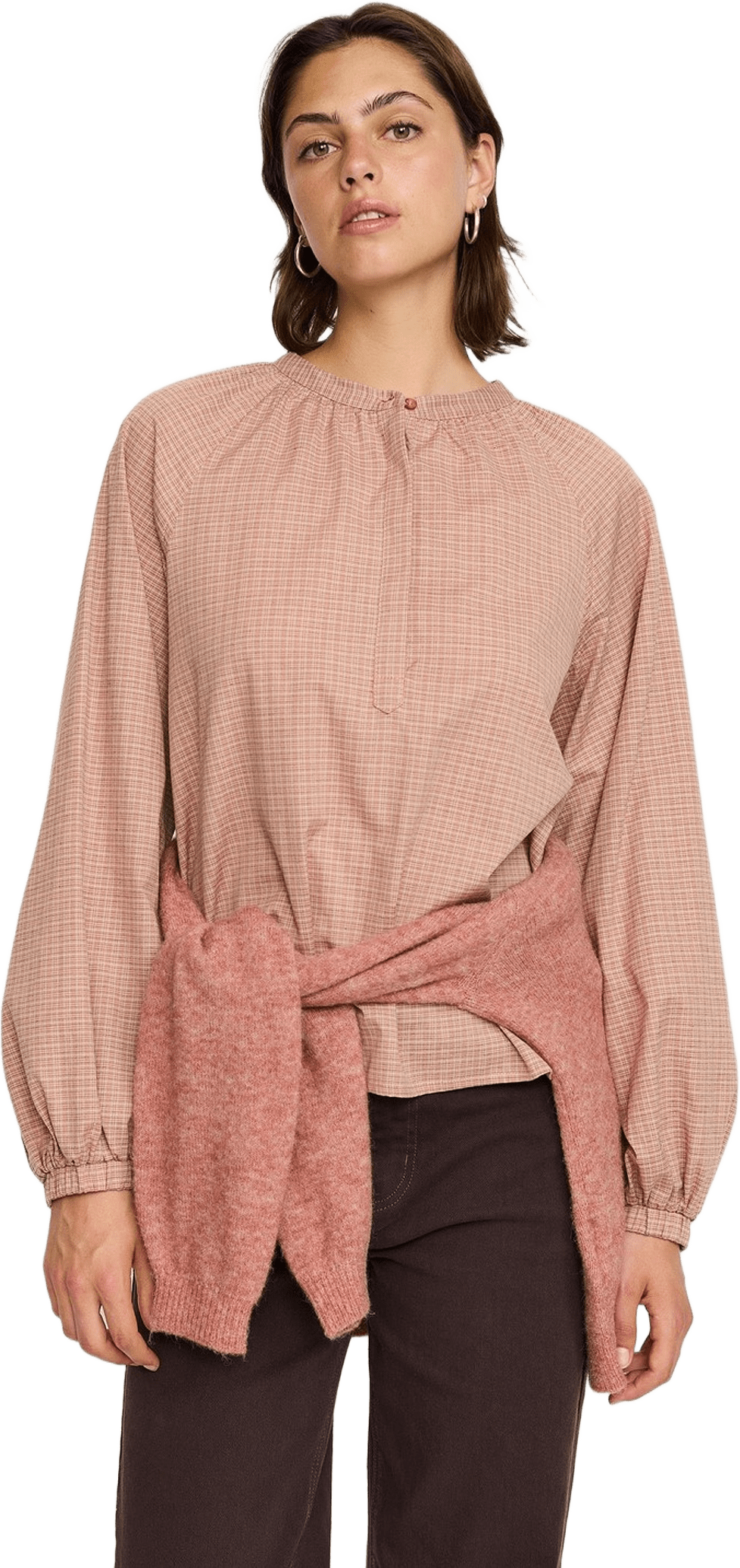 Sradalyn Blouse - Rose Dawn, från Soft Rebels, i färgen rose dawn.
