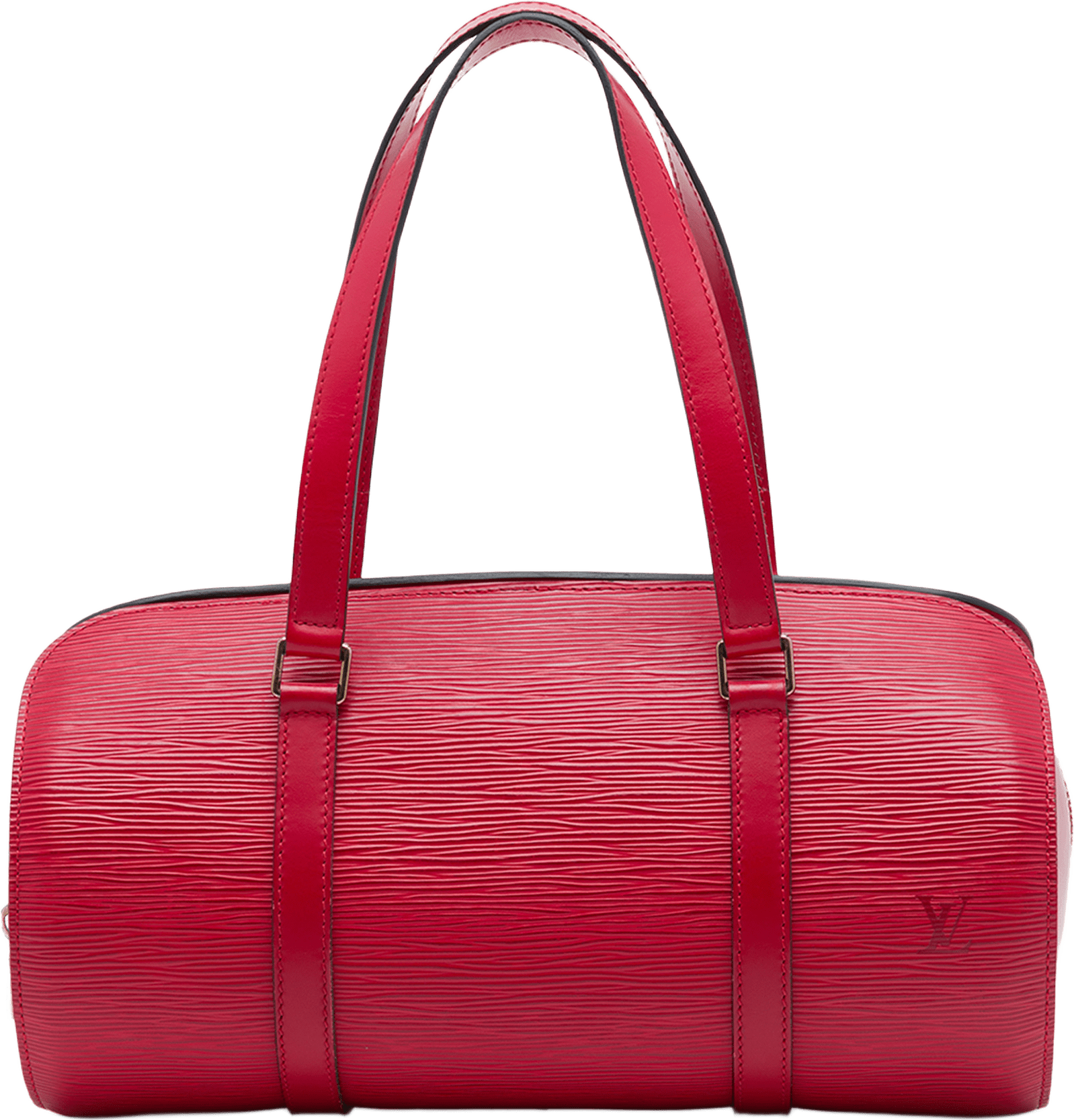 Louis Vuitton Epi Soufflot, från Luxclusif, i färgen röd.
