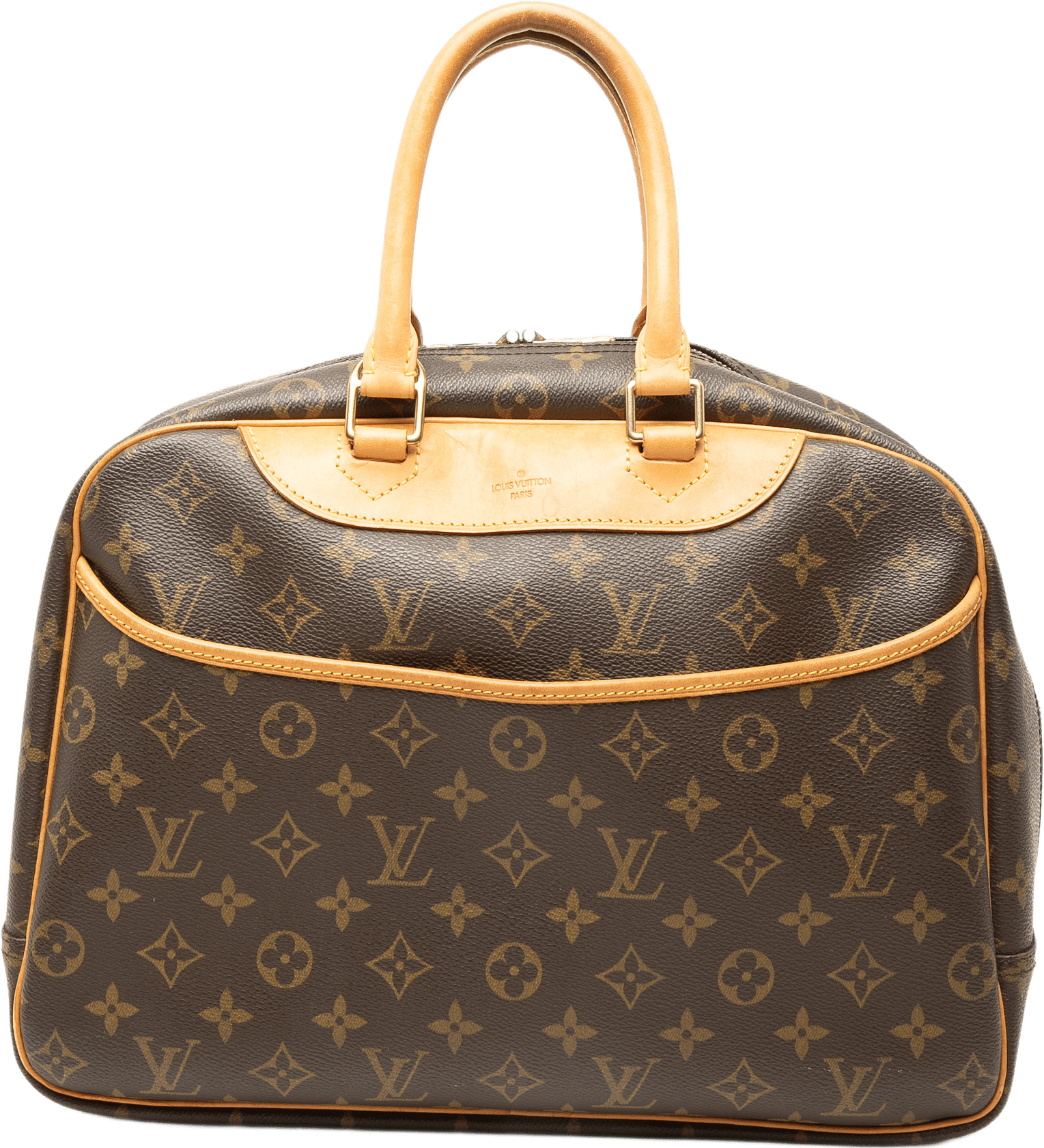 Louis Vuitton Monogram Deauville, från Luxclusif, i färgen brun.
