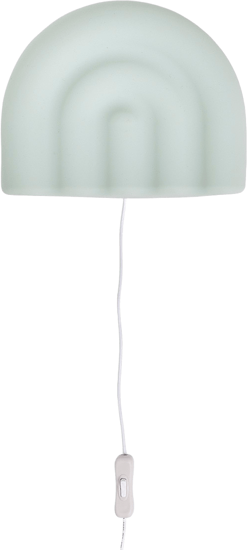Rainbow Wall Lamp (eu), från OYOY Mini, i färgen pale blue.