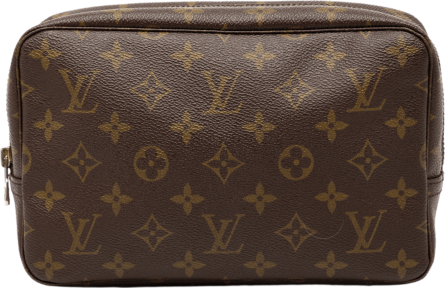 Louis Vuitton Monogram Trousse Toilette 23, från Luxclusif, i färgen brown.