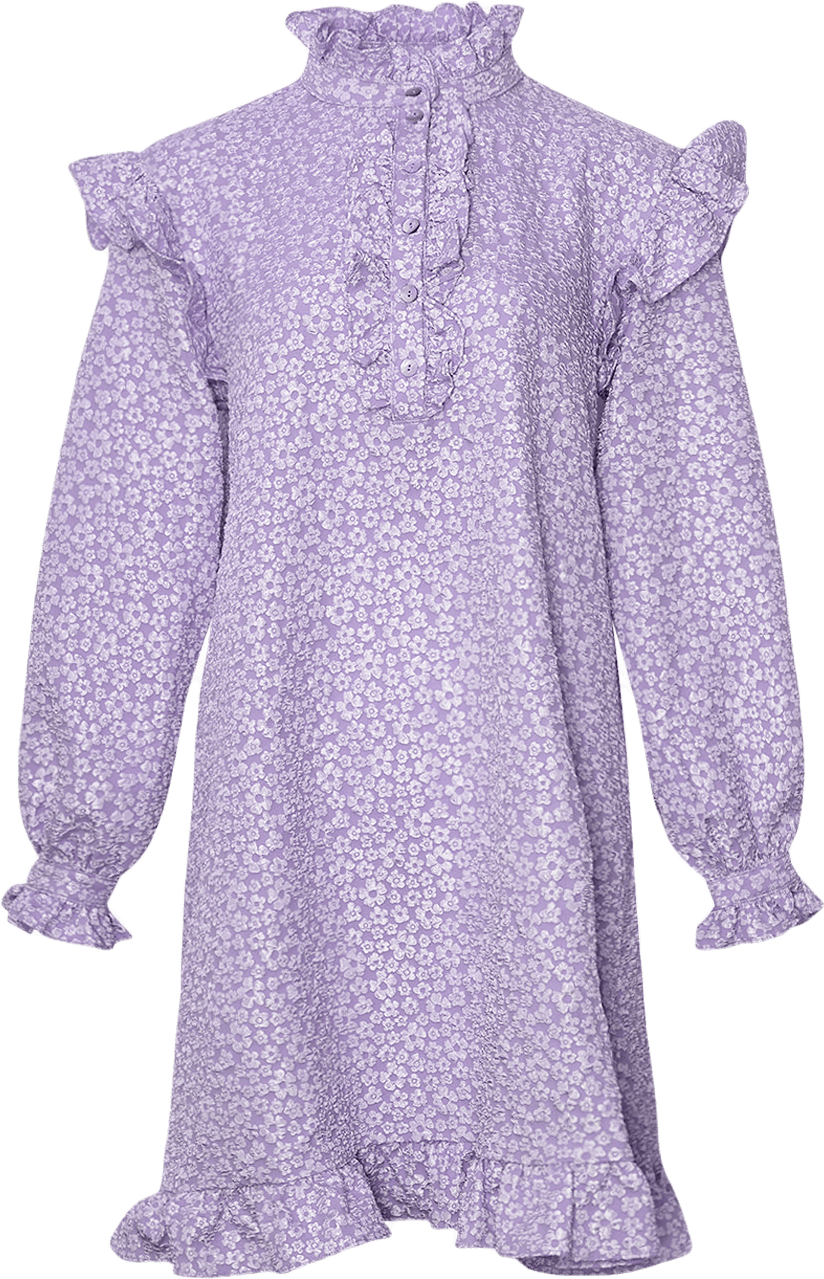 Reno Ruby Ruffle Dress - Lilac