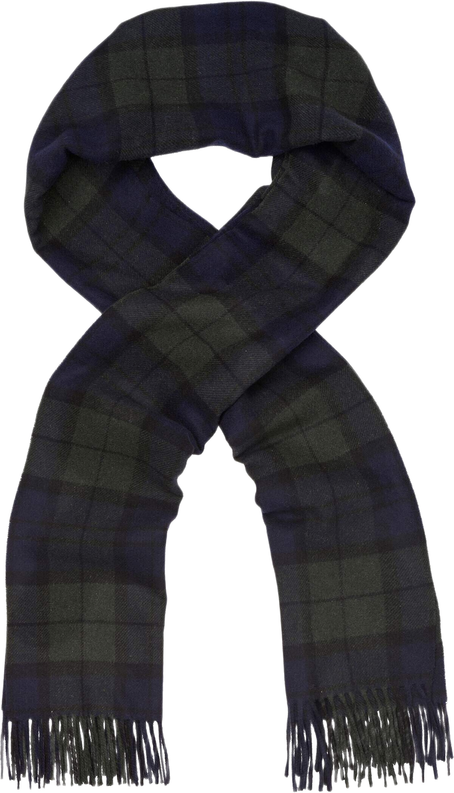 Blackwatch Scarf Grande, från Newhouse, i färgen marinblå.