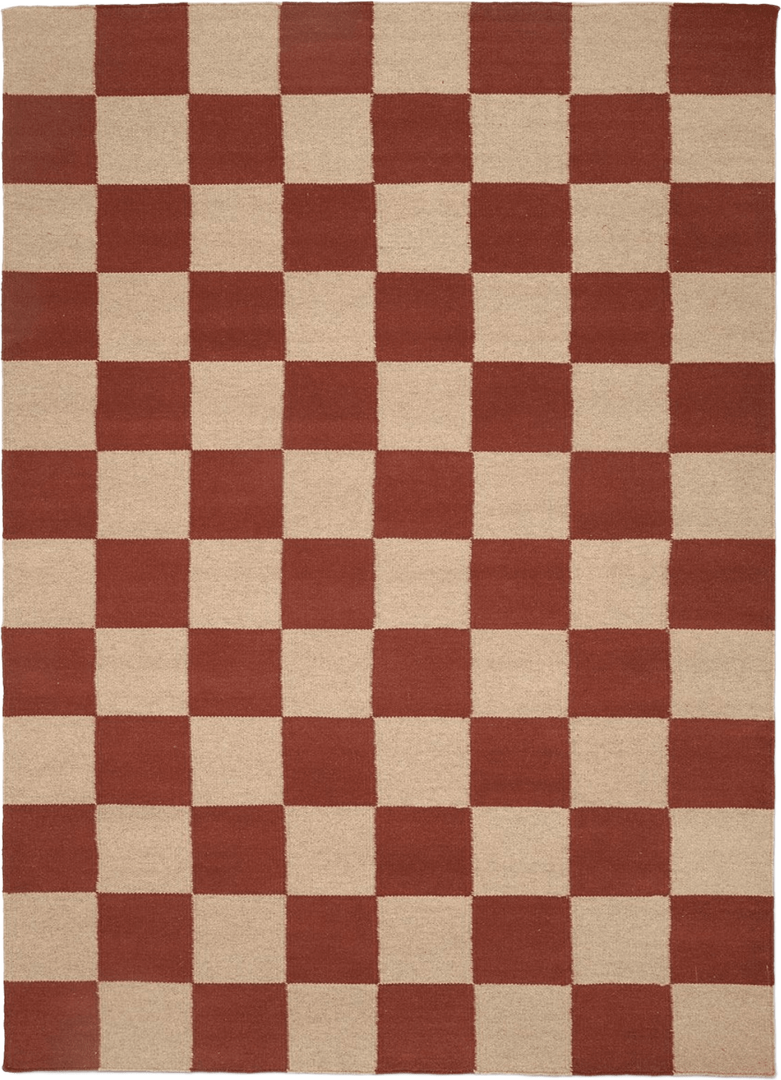 Matta Square 200x300 Cm, från Classic Collection, i färgen terracotta/natur.