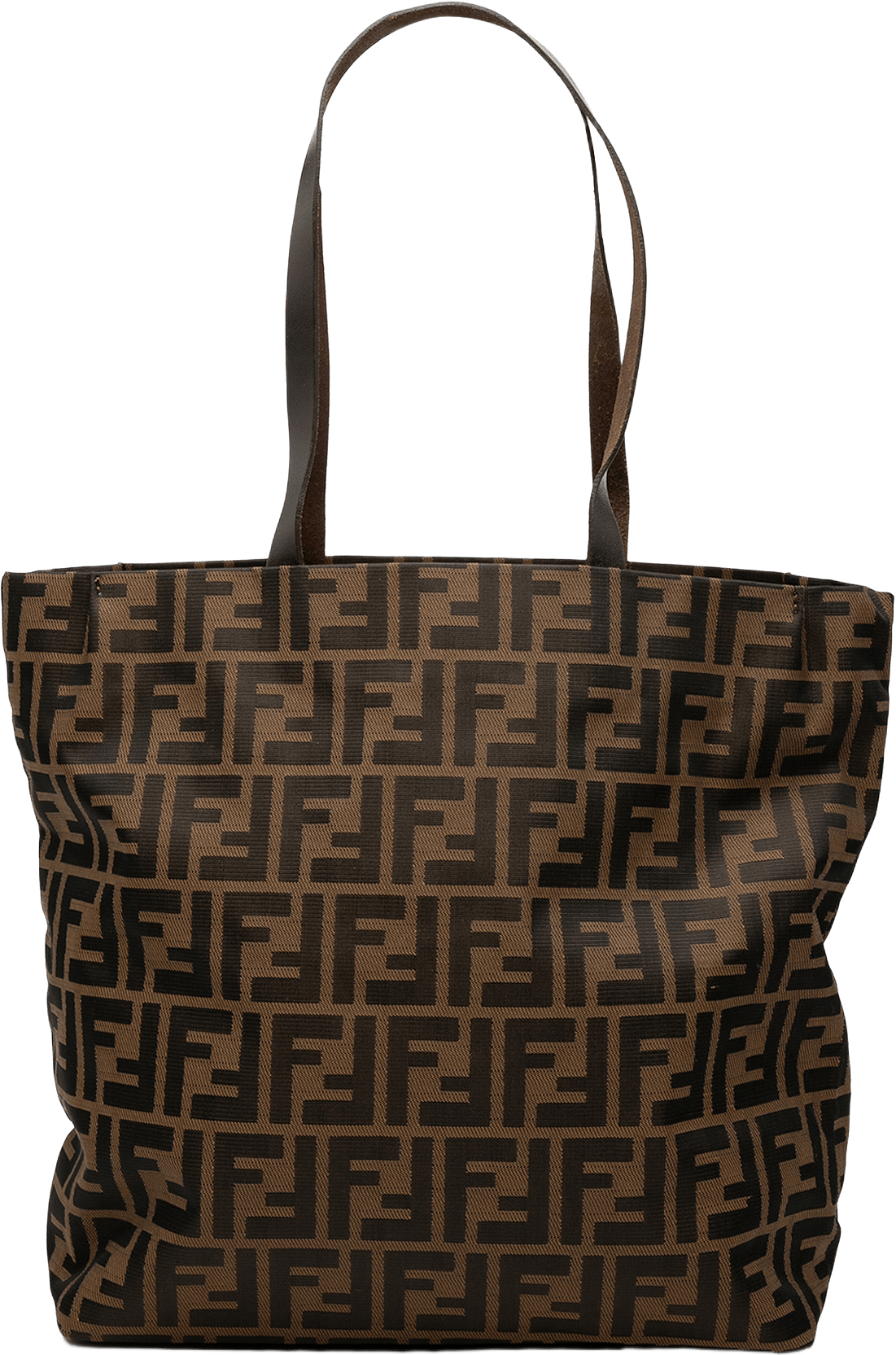 Fendi Zucca Canvas Tote, från Luxclusif, i färgen brown.
