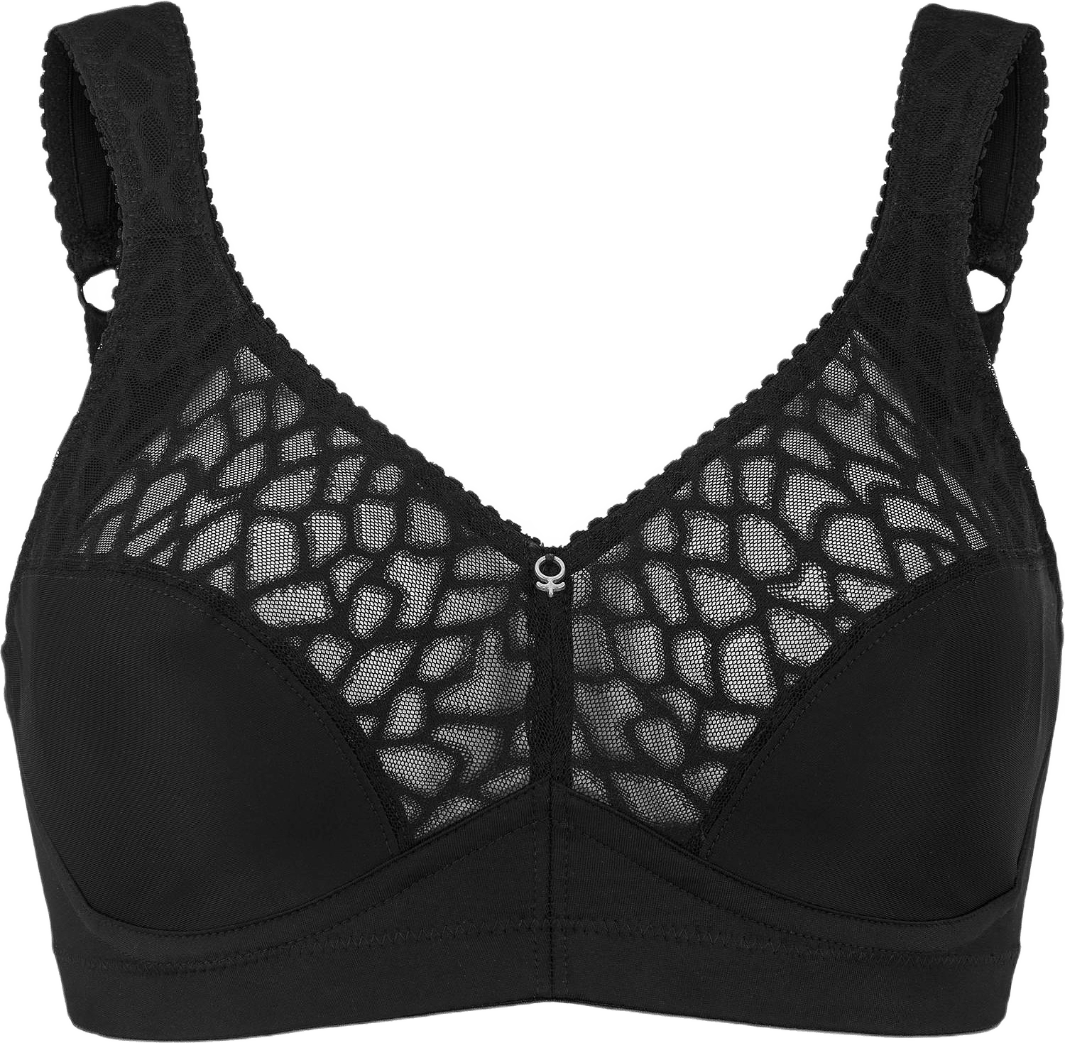 Lovely Lilly Mjuk-bh, från Swegmark, i färgen svart.