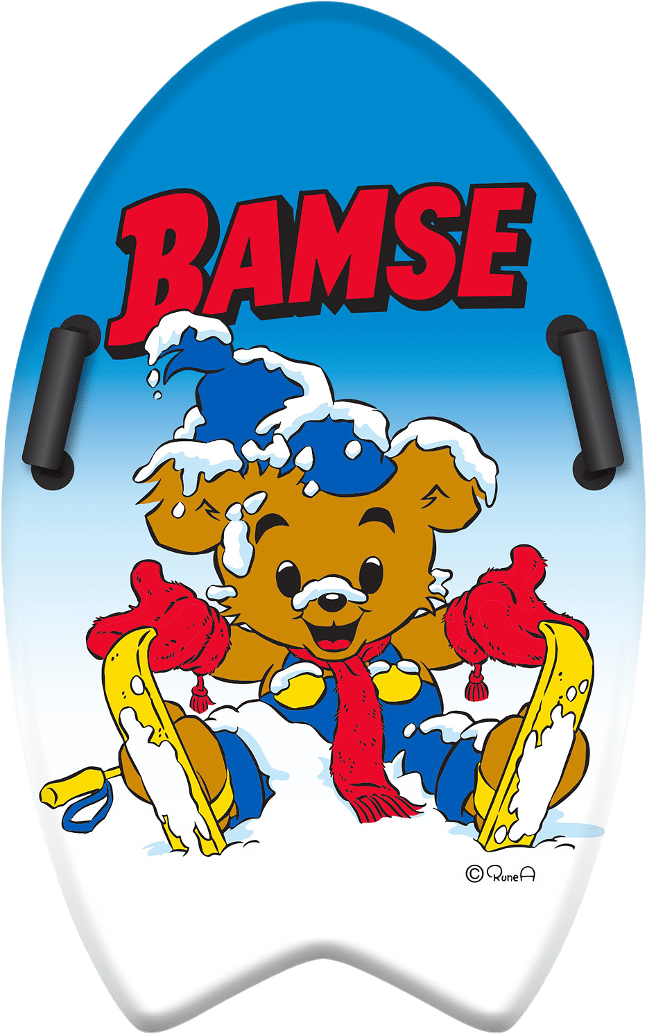 Snowsurfer Bamse 80 X 50cm, från Sportme, i färgen blå.