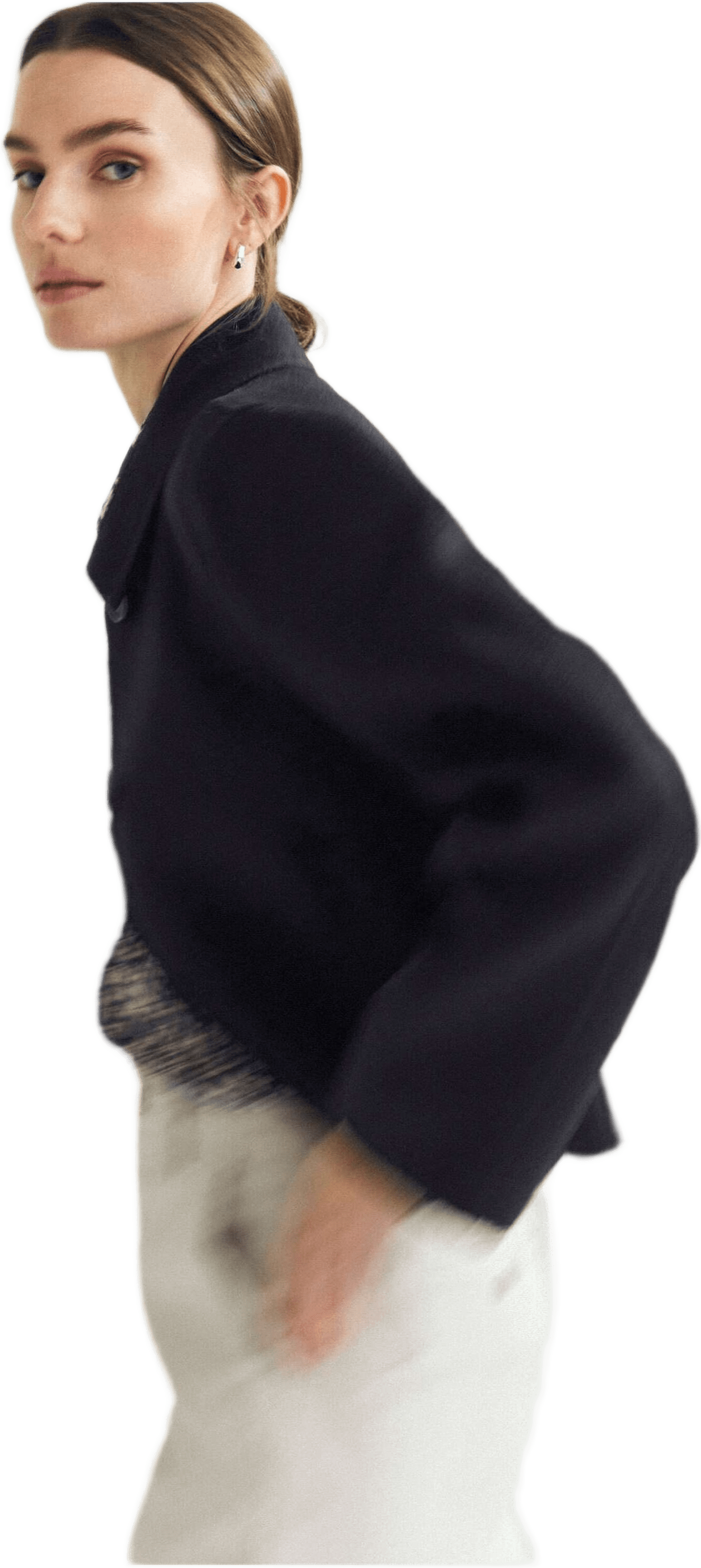 Siri Jacket, från Newhouse, i färgen marinblå.