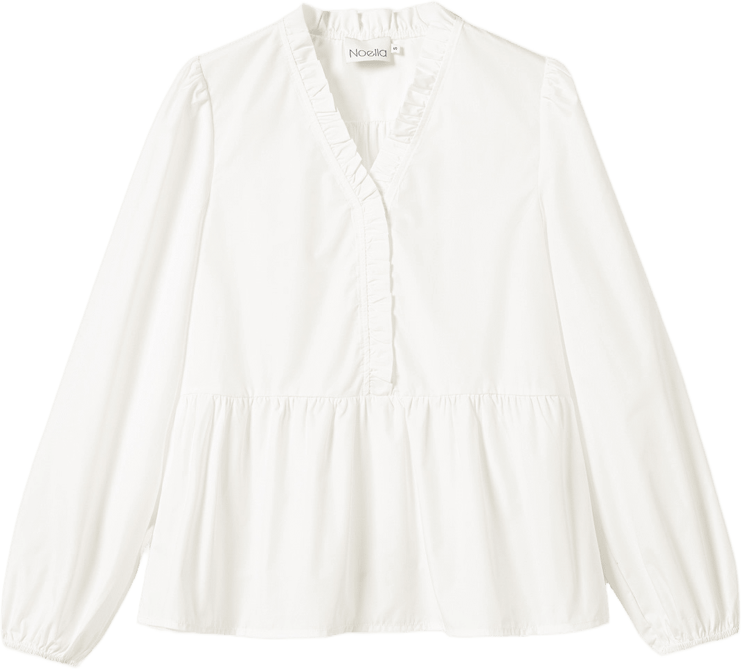 Matti Blouse - White, från Noella, i färgen white.