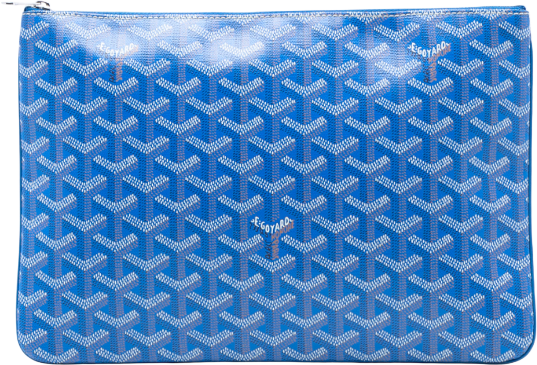 Goyard Goyardine Senat Mm, från Luxclusif, i färgen blue.