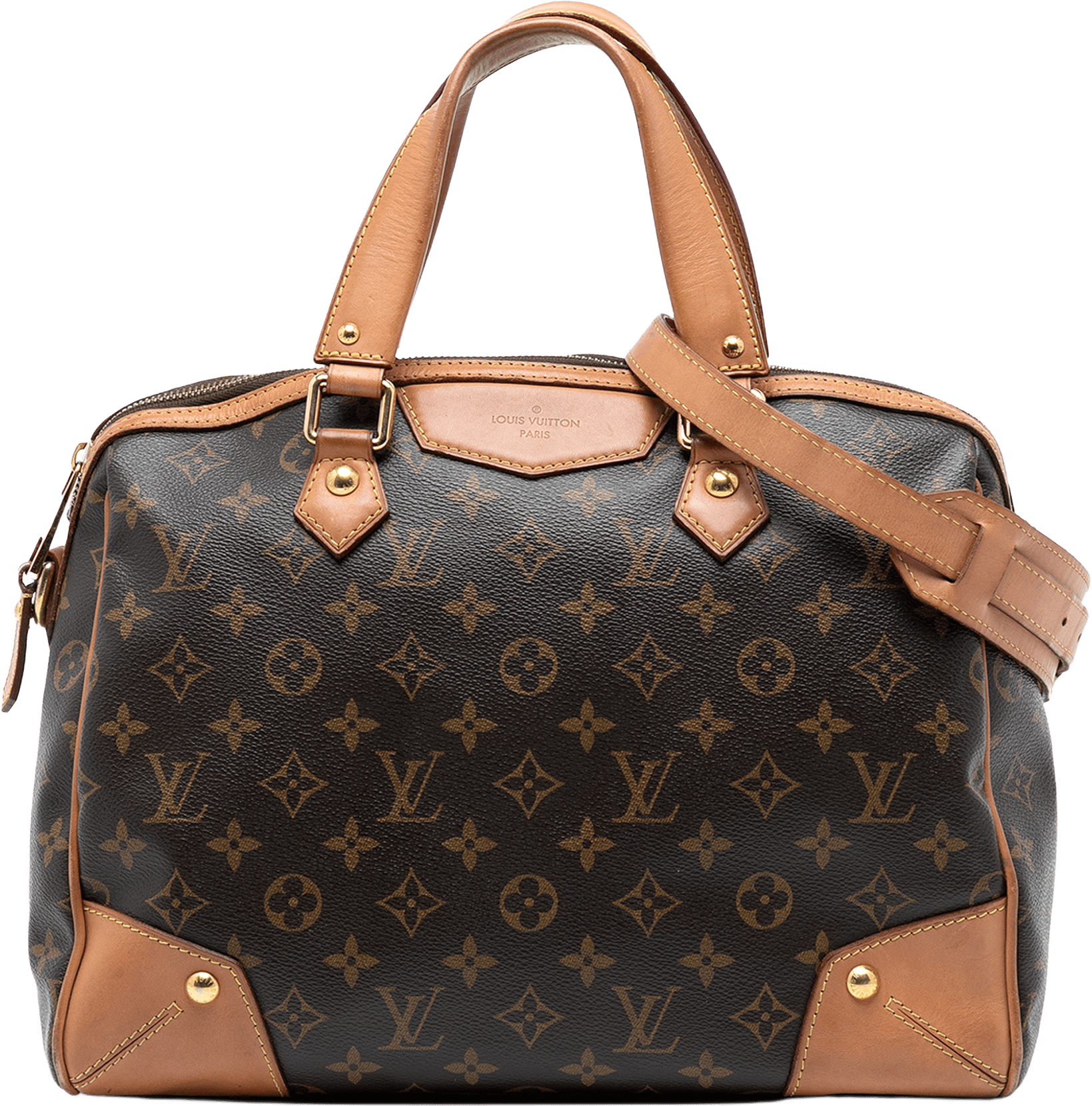 Louis Vuitton Monogram Retiro Pm, från Luxclusif, i färgen brown.