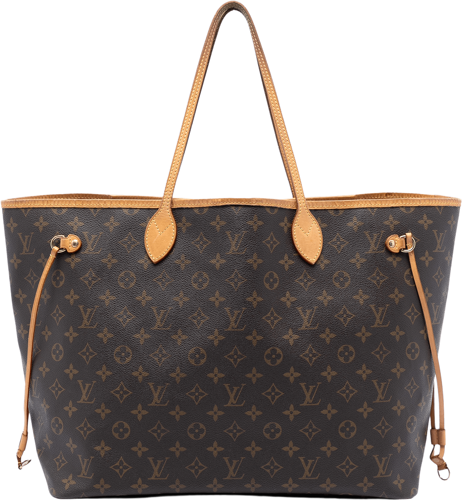 Louis Vuitton Monogram Neverfull Gm, från Luxclusif, i färgen brown.