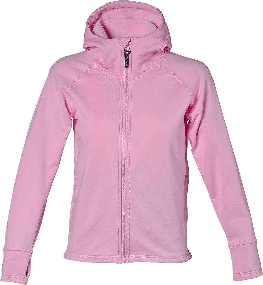 Panda Hoodie Teens, från ISBJÖRN of Sweden, i färgen frostpink.