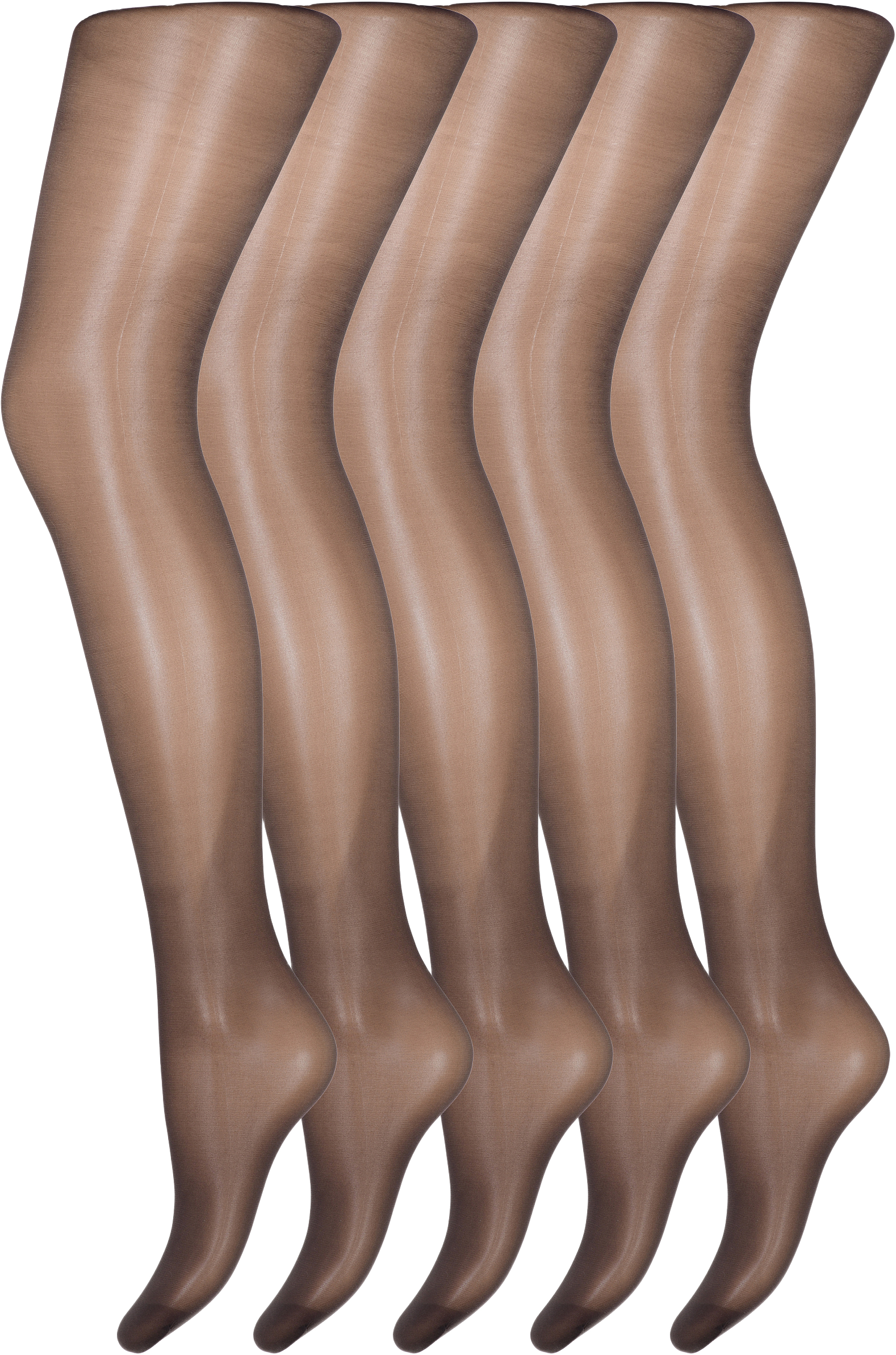 Strumpbyxor "silk Look" | 5-pack | 20 Denier | Nearly Black