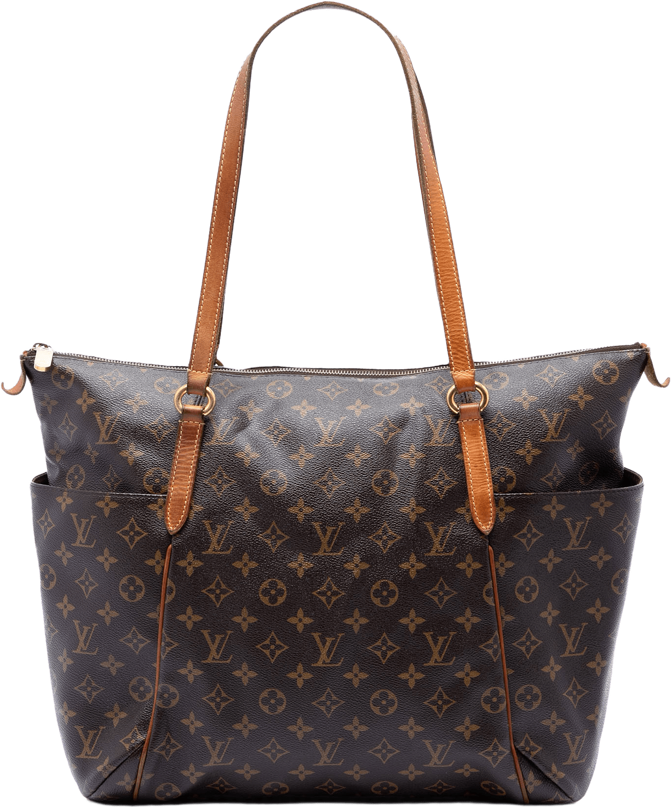 Louis Vuitton Monogram Totally Gm, från Luxclusif, i färgen brown.