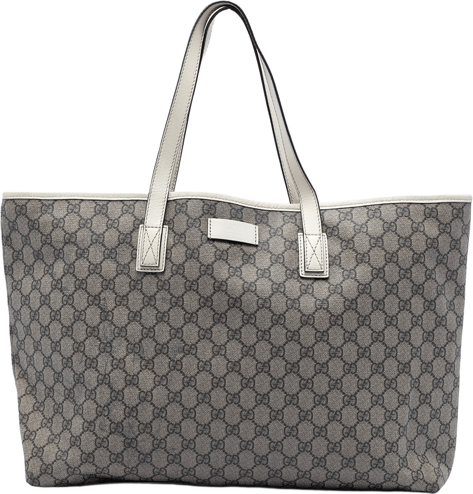 Gucci Gg Supreme Tote, från Luxclusif, i färgen beige.