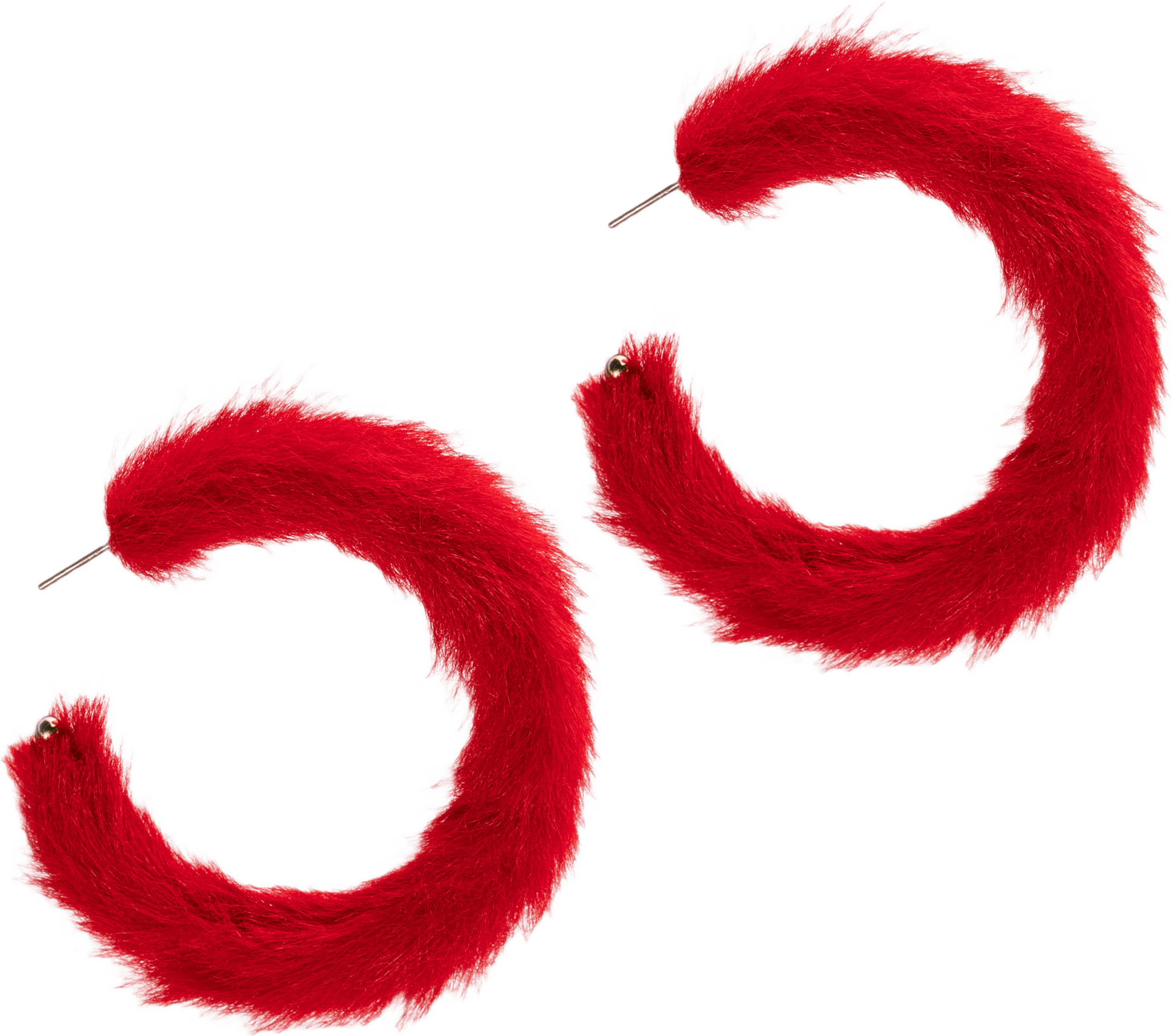 Furry Hoop, från pfgSTOCKHOLM, i färgen red.