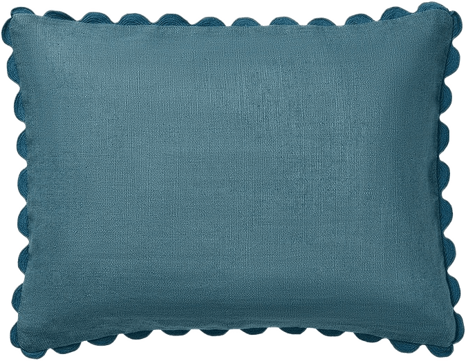 Willow Kuddfodral - 30x40 Cm, från Pick A Poppy, i färgen dark teal.