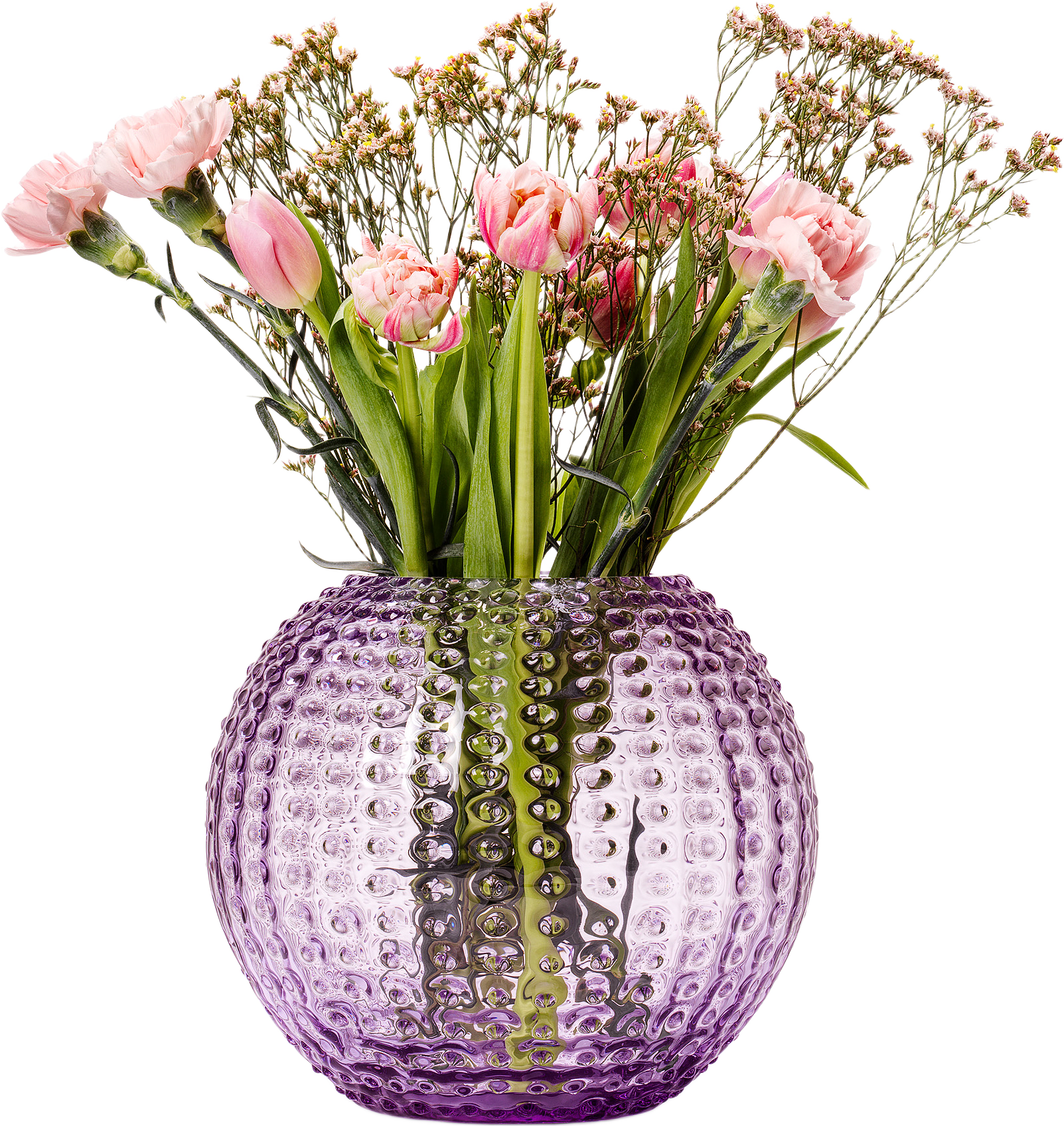 Cara Vase, Large, från In Flore, i färgen light purple.