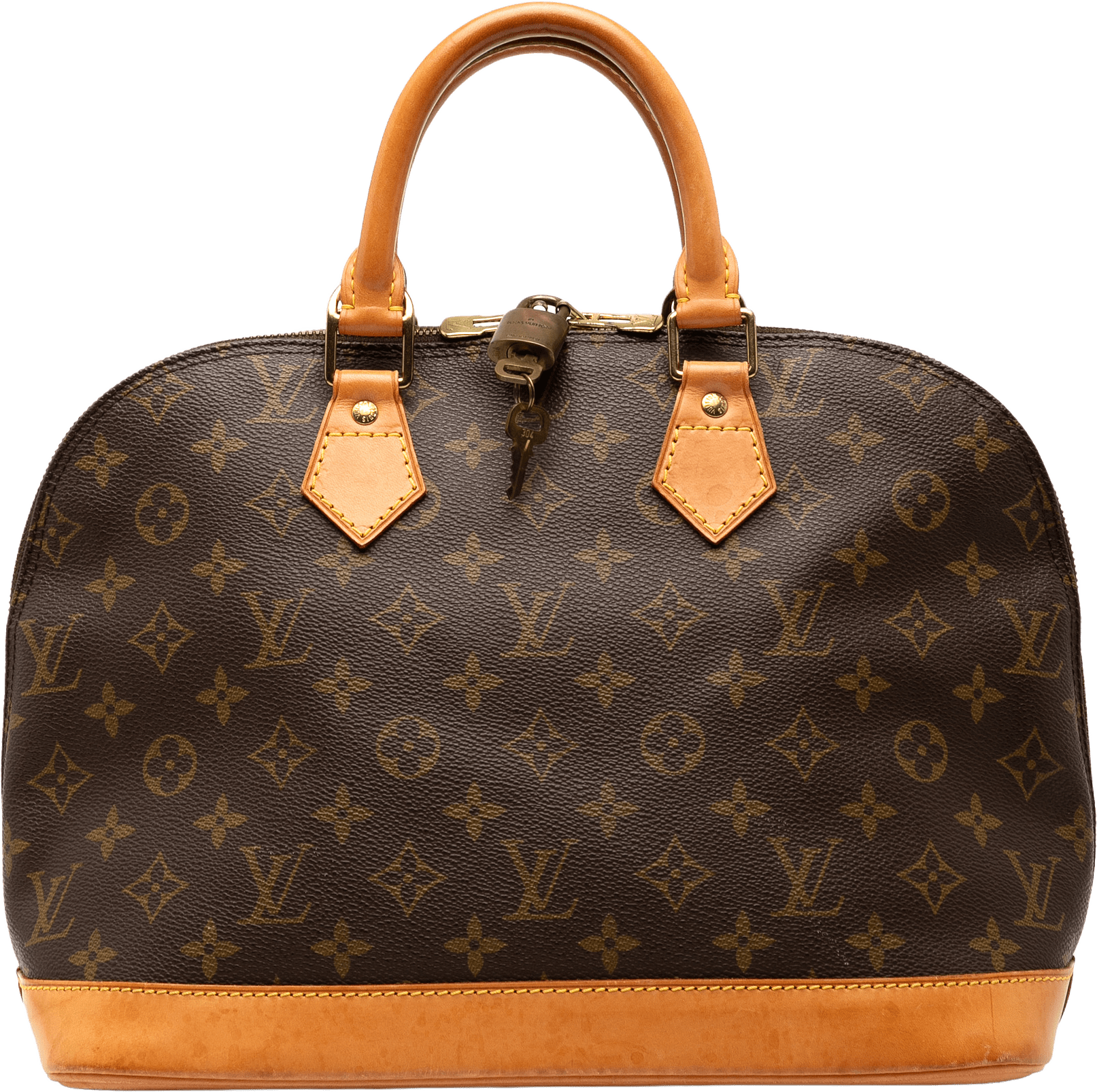 Louis Vuitton Monogram Alma Pm, från Luxclusif, i färgen brown.