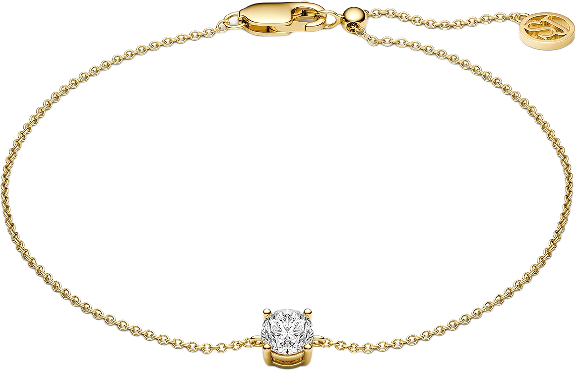 Princess Uno Bracelet, från Sif Jakobs Jewellery, i färgen gold.