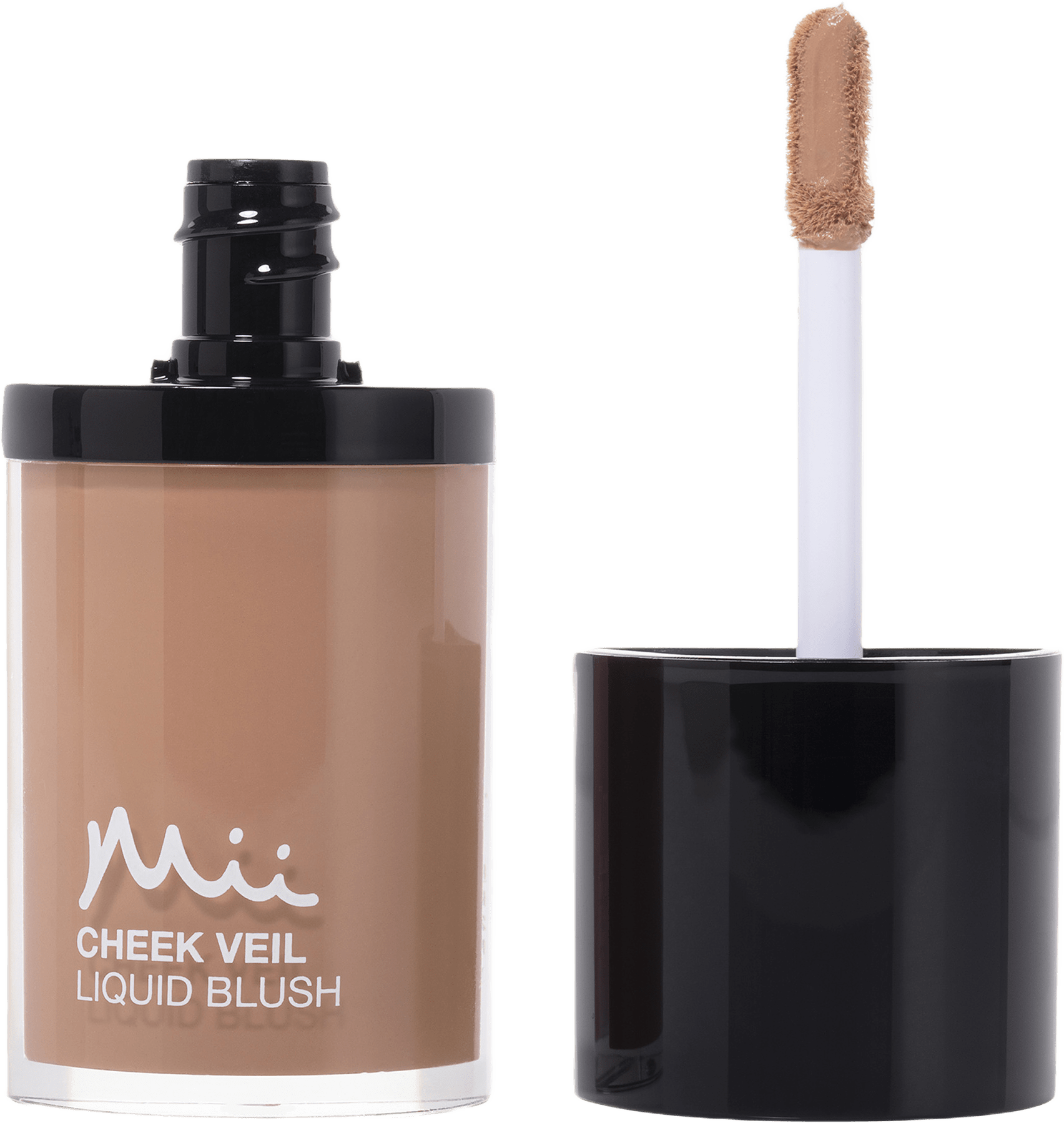 Cheek Veil Liquid Blush, från Mii, i färgen aura 01.