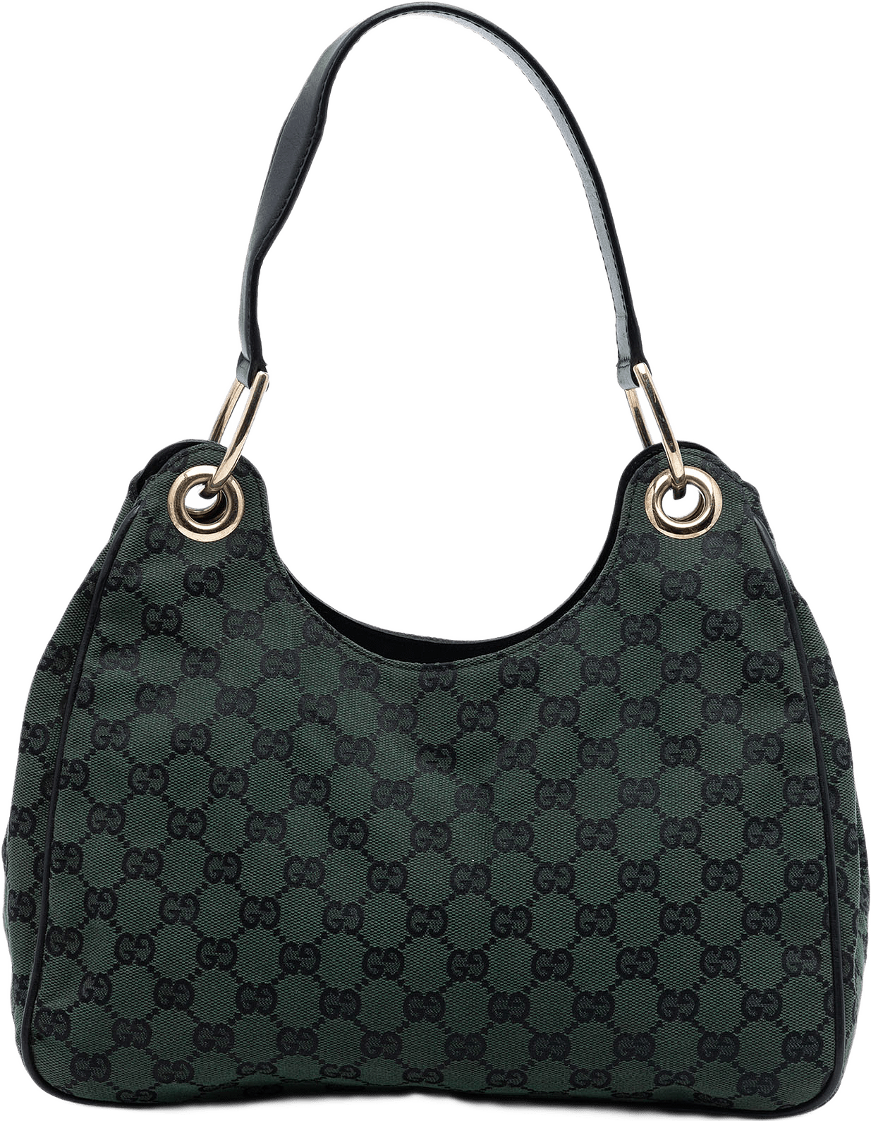 Gucci Gg Canvas Colbert Shoulder Bag, från Luxclusif, i färgen dark green.