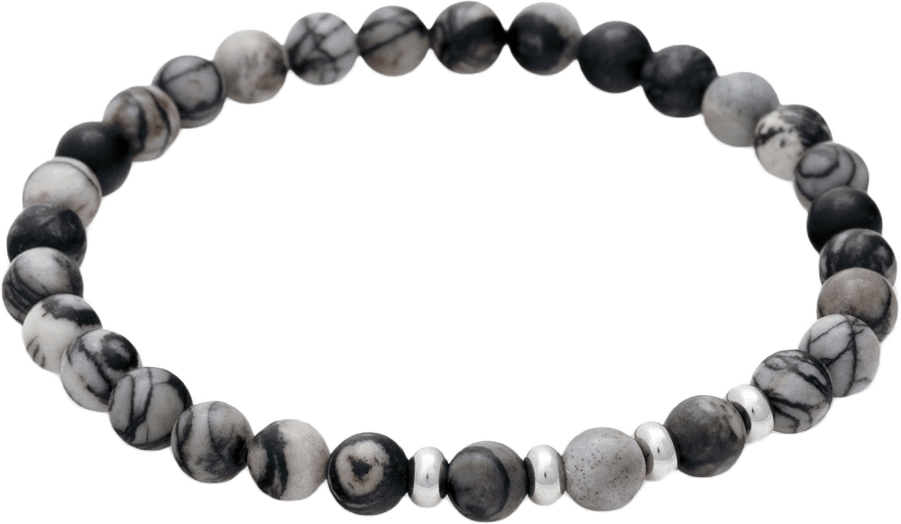 Baltsar | Beadsarmband, från by BILLGREN, i färgen grey.