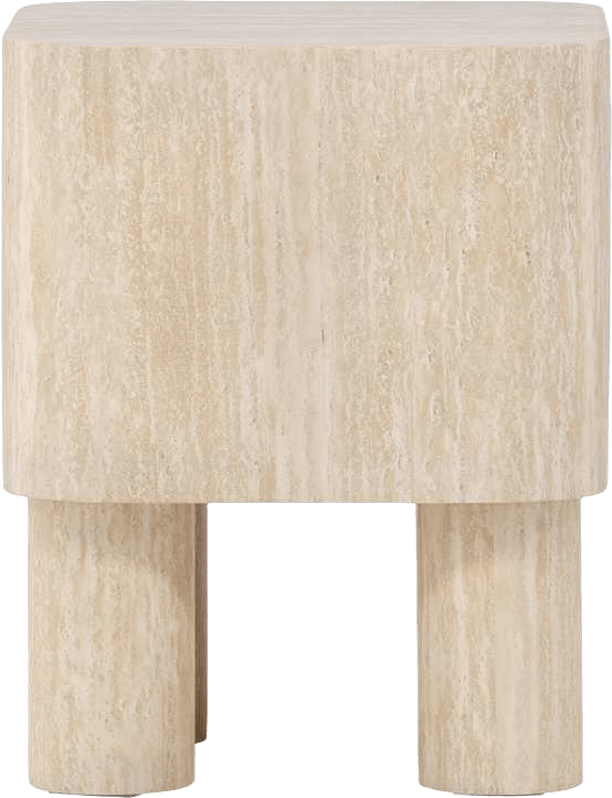 Klirou Sidobord, från Venture Home, i färgen beige.