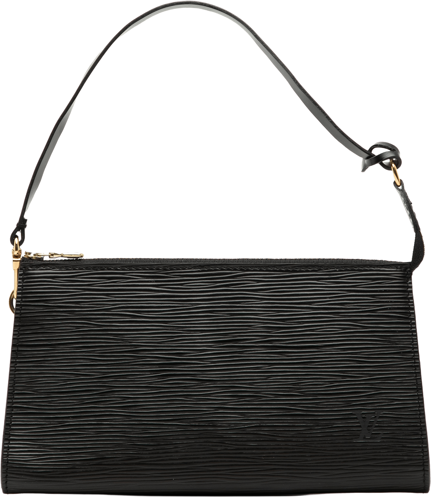 Louis Vuitton Epi Pochette Accessoires, från Luxclusif, i färgen black.