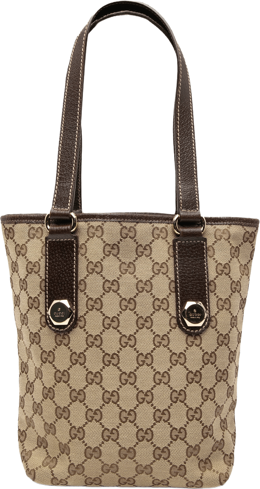 Gucci Gg Canvas Charmy Shoulder Bag, från Luxclusif, i färgen beige.