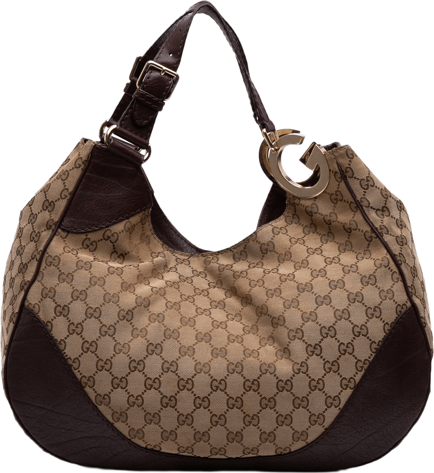 Gucci Gg Canvas Charlotte Tote, från Luxclusif, i färgen beige.