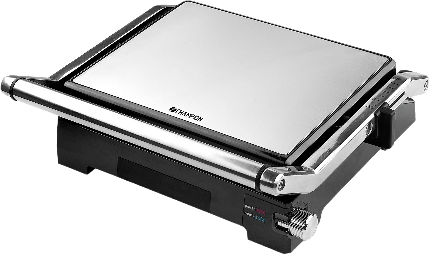 Paninigrill Pro Health 2in1 Med Bordsgrill 2000w Pg600, från Champion Nordic, i färgen rostfri.