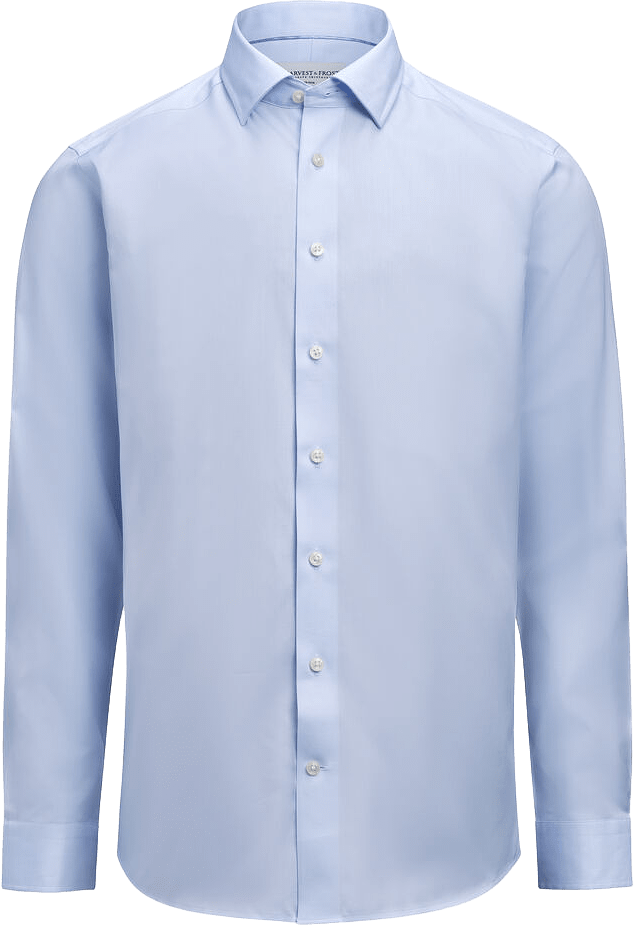 Gb02 Twill Stretch Slim Fit, från J.Harvest & Frost, i färgen ljusblå.