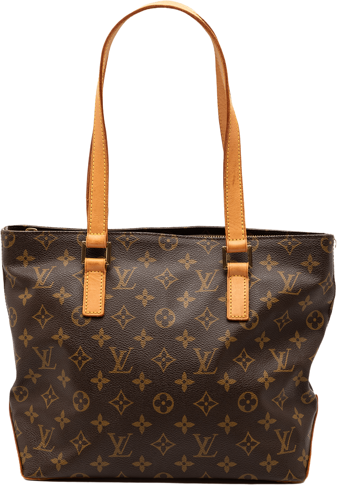 Louis Vuitton Monogram Cabas Piano, från Luxclusif, i färgen brown.