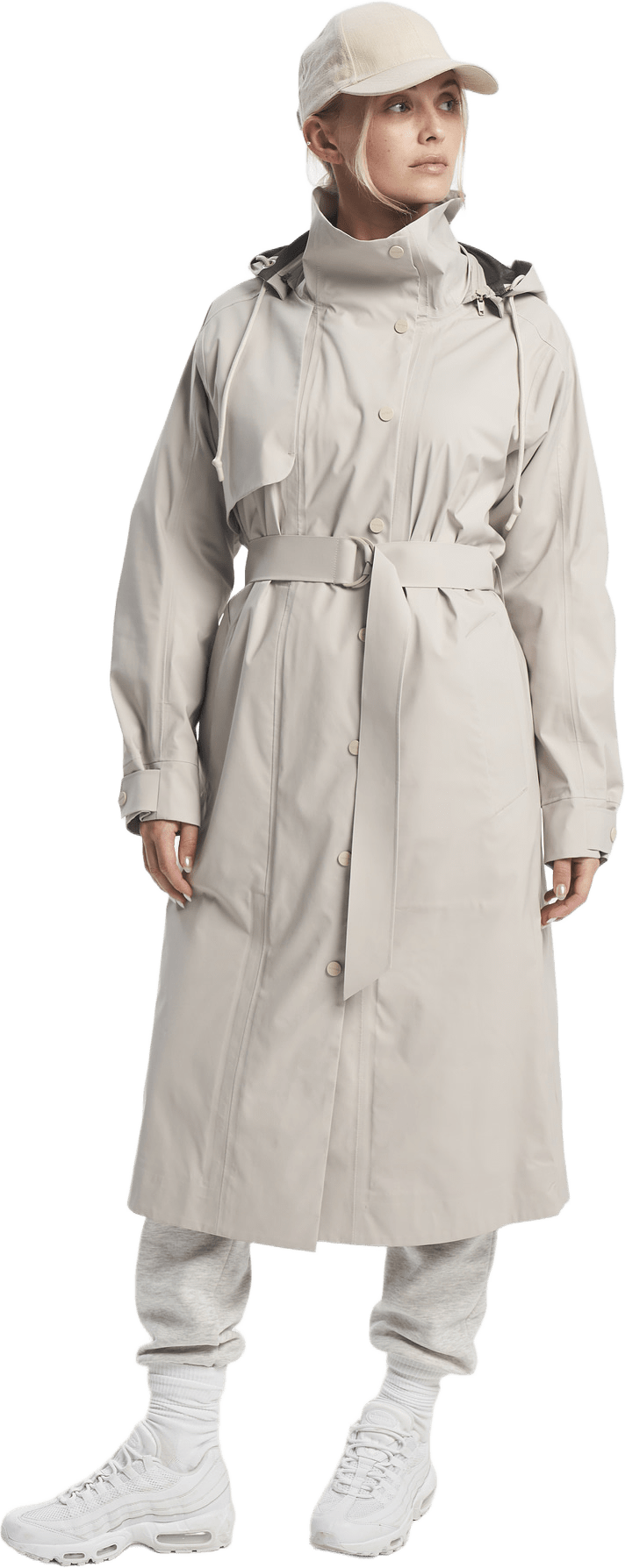 Trench Nouveau Women, från Tenson, i färgen beige.