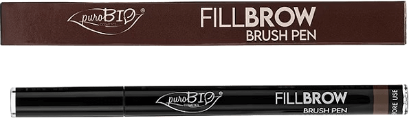 Eyebrow Fillbrow Brush Pen, från PuroBio, i färgen dark brown 03.