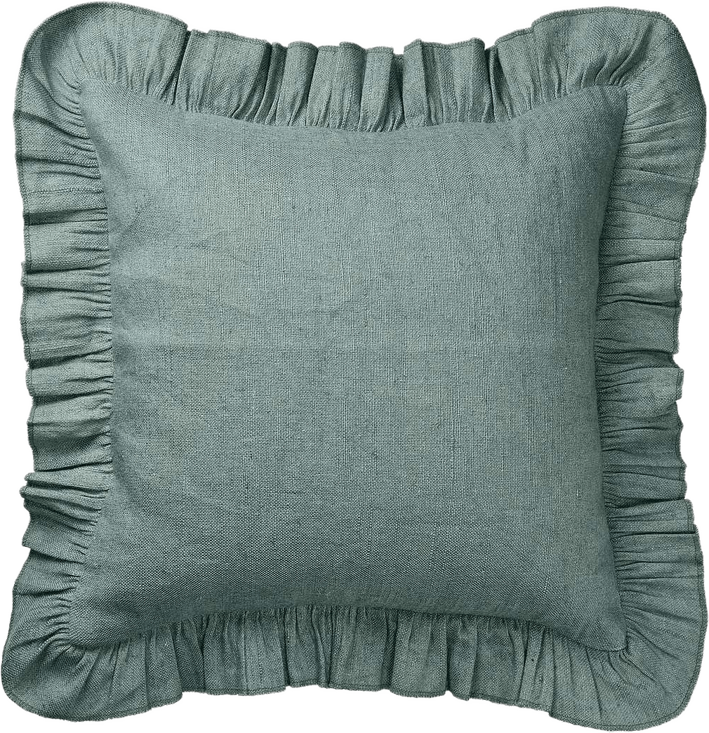 Clover Kuddfodral- 50x50 Cm, från Pick A Poppy, i färgen light teal.