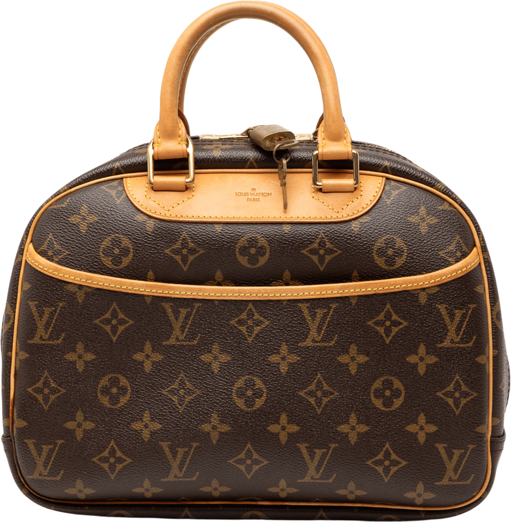 Louis Vuitton Monogram Trouville, från Luxclusif, i färgen brown.