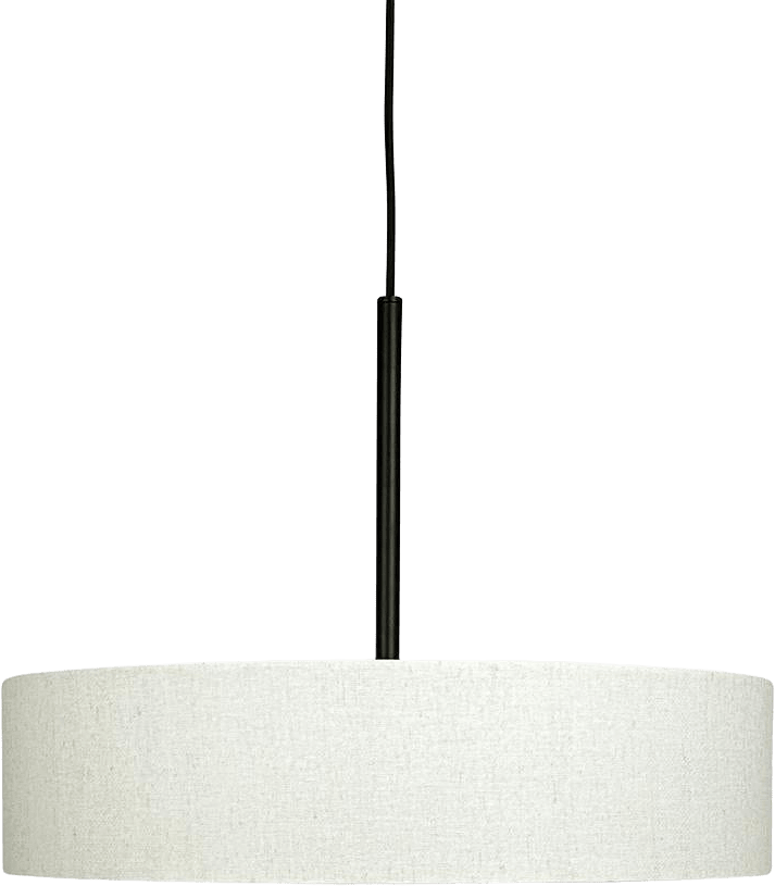 Calix H12 Pendant, från Dyberg Larsen, i färgen nature/ black.