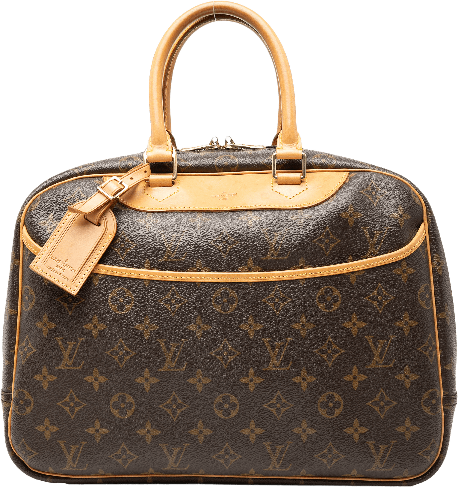 Louis Vuitton Monogram Deauville, från Luxclusif, i färgen brown.