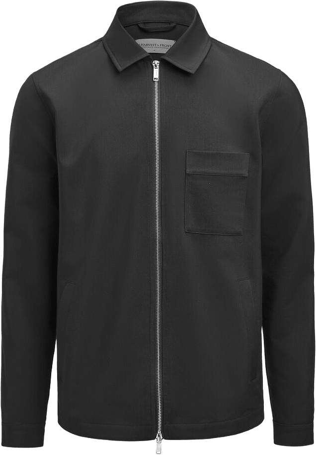 Modern Zip Overshirt