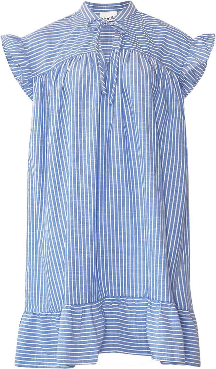 Linnea Dress - Blue Stripe