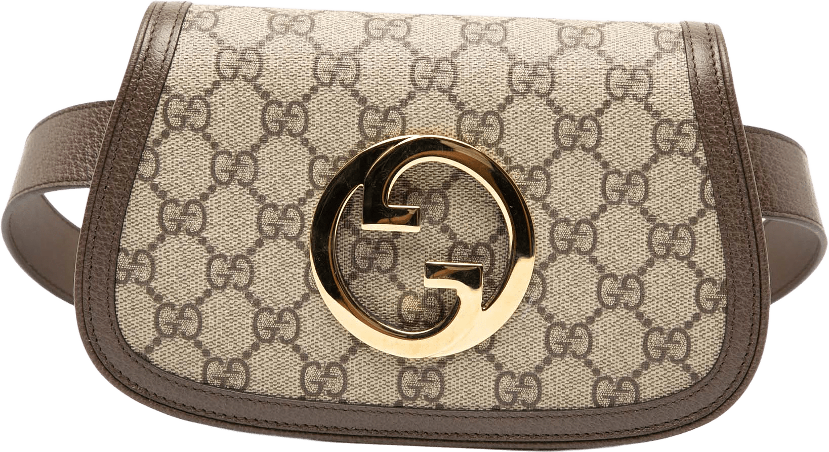 Gucci Gg Supreme Blondie Belt Bag, från Luxclusif, i färgen beige.