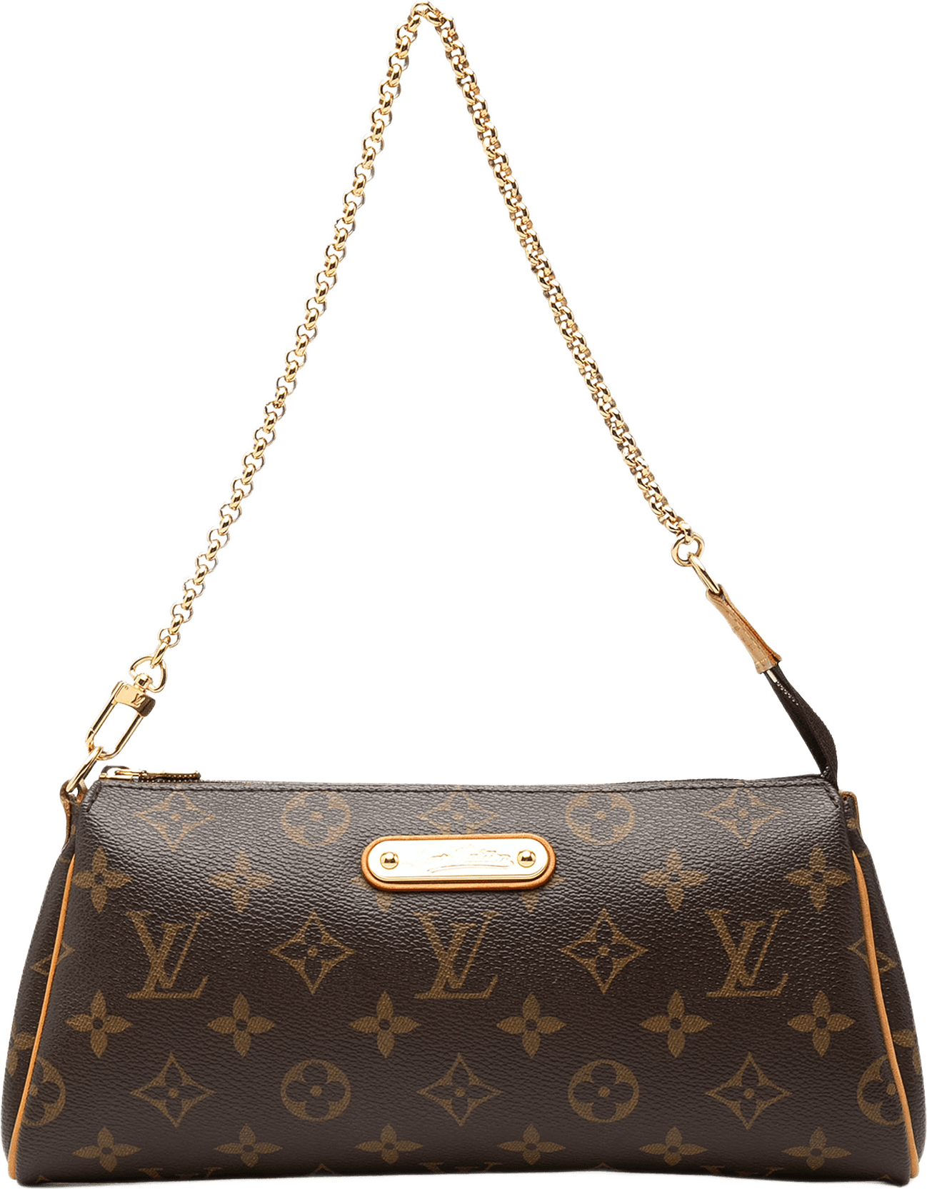 Louis Vuitton Monogram Eva, från Luxclusif, i färgen brun.